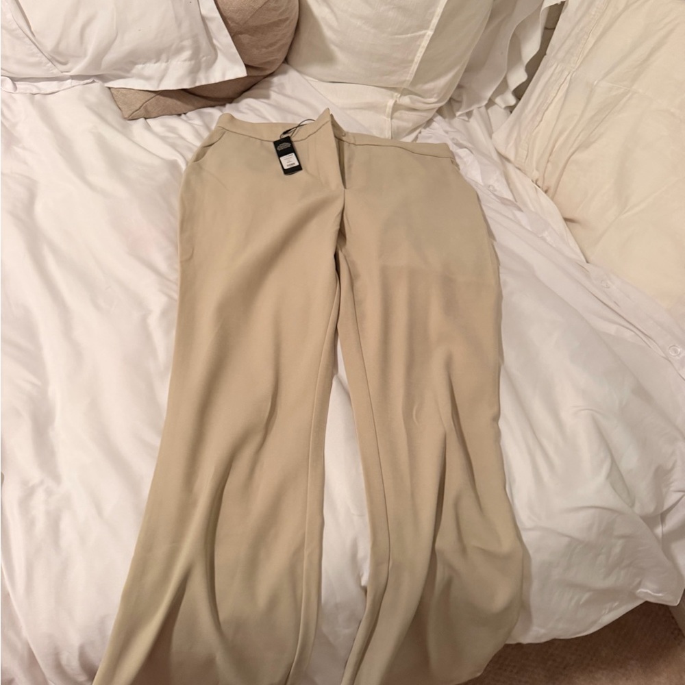 Elegant Tan Women's Pants